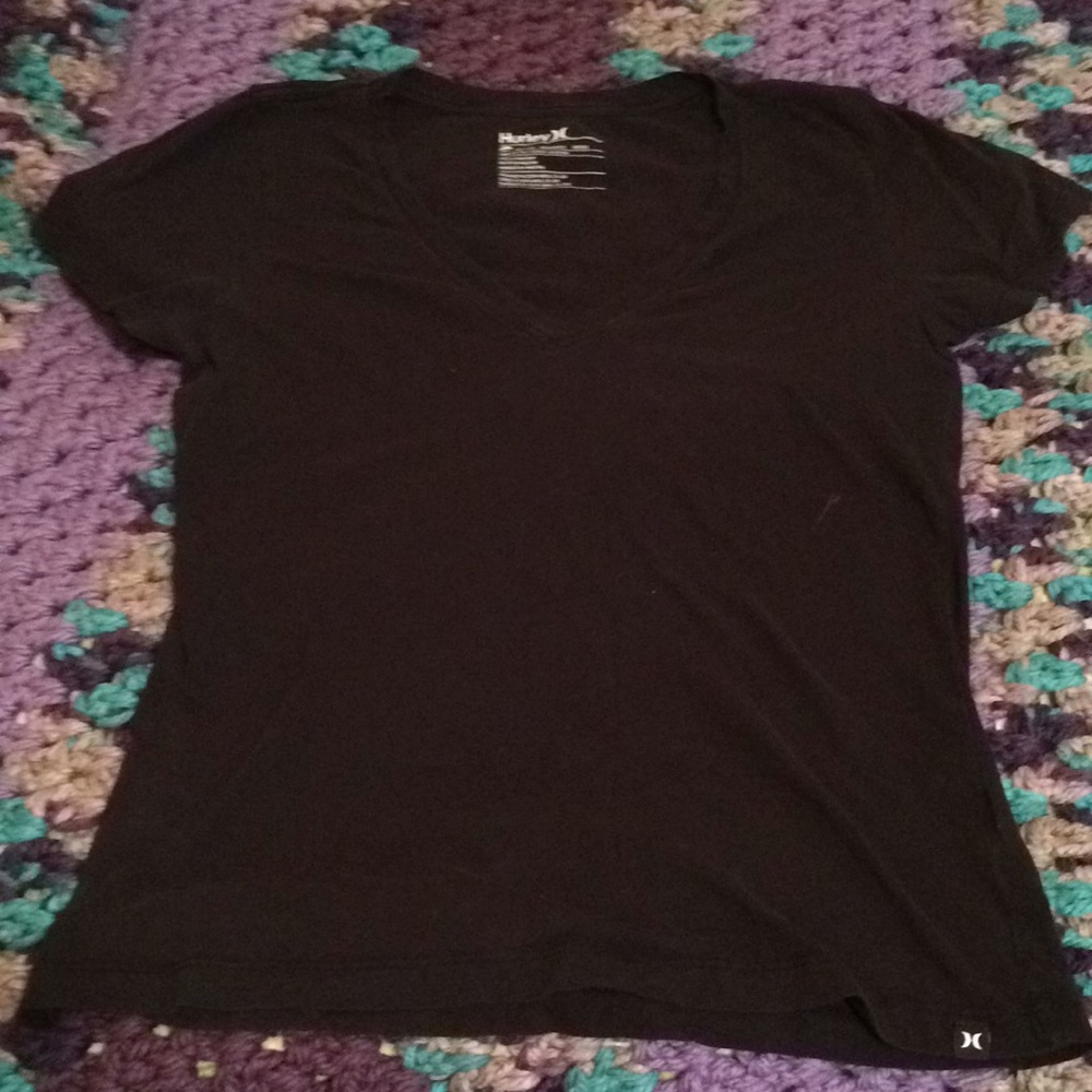 Black v-neck